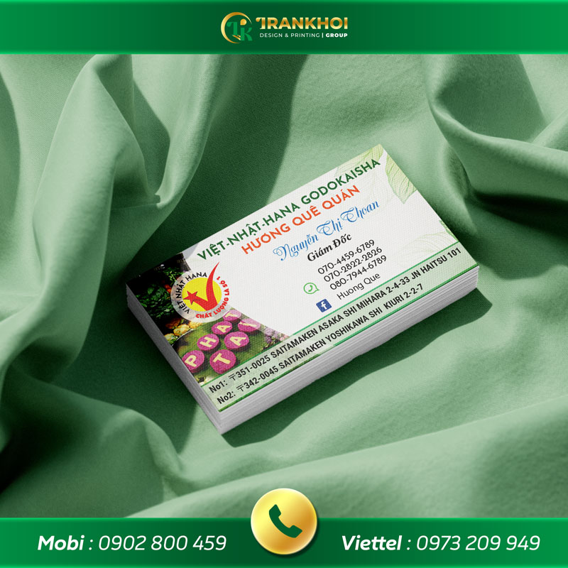 Namecard quán ăn
