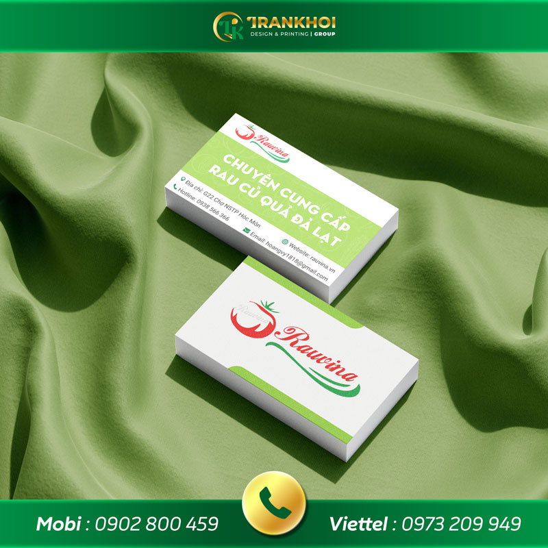 Namecard rau củ