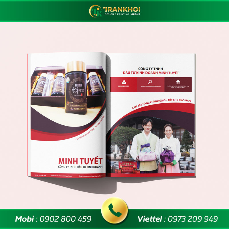 catalogue hồng sâm