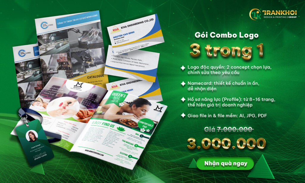 một bộ in ấn bài bản