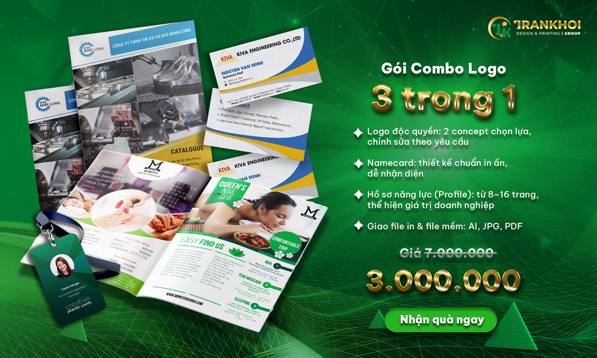 một bộ in ấn bài bản