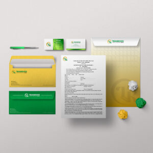 Bộ nhận diện văn phòng Trần Khôi Group