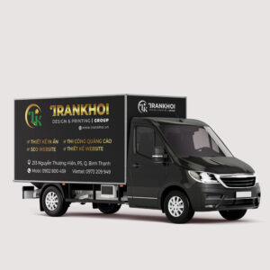 Decal dán xe công ty Trần Khôi Group
