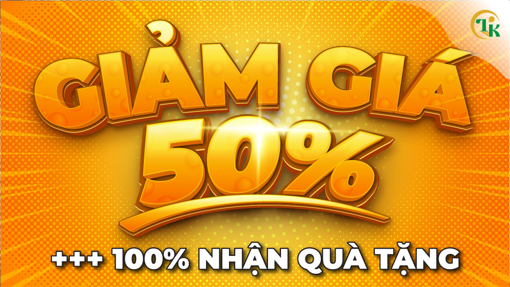 Giảm giá 50% phí thiết kế