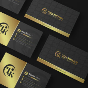 Mô phỏng Namecard danh thiếp Trần Khôi Group