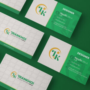 Mô phỏng Namecard danh thiếp nhân viên Trần Khôi Group
