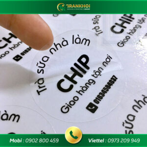 decal nhựa trong