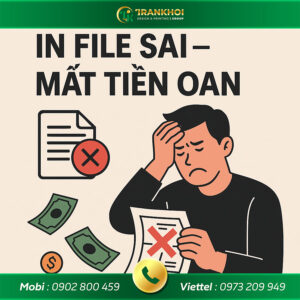 In file sai – mất tiền oan