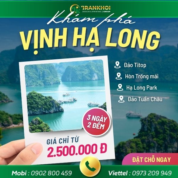 In catalogue công ty du lịch Quận Bình Thạnh – Thiết kế bản đồ – Gây ấn tượng khách hàng