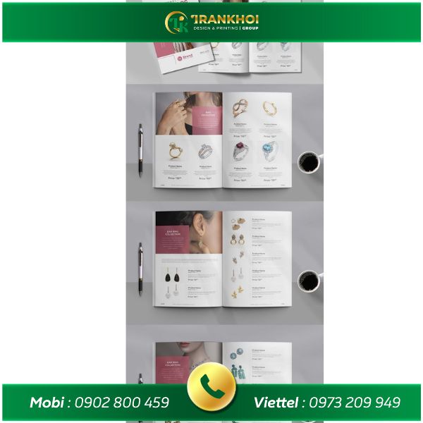 catalogue tiệm vàng
