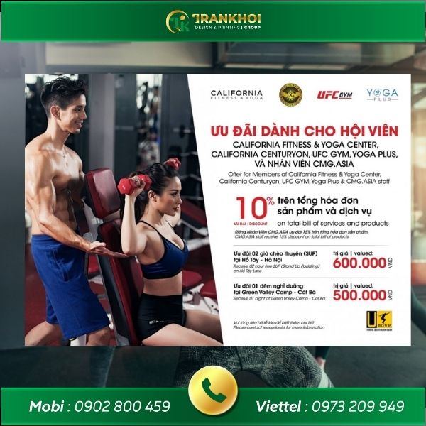 catalogue trung tâm thể hình