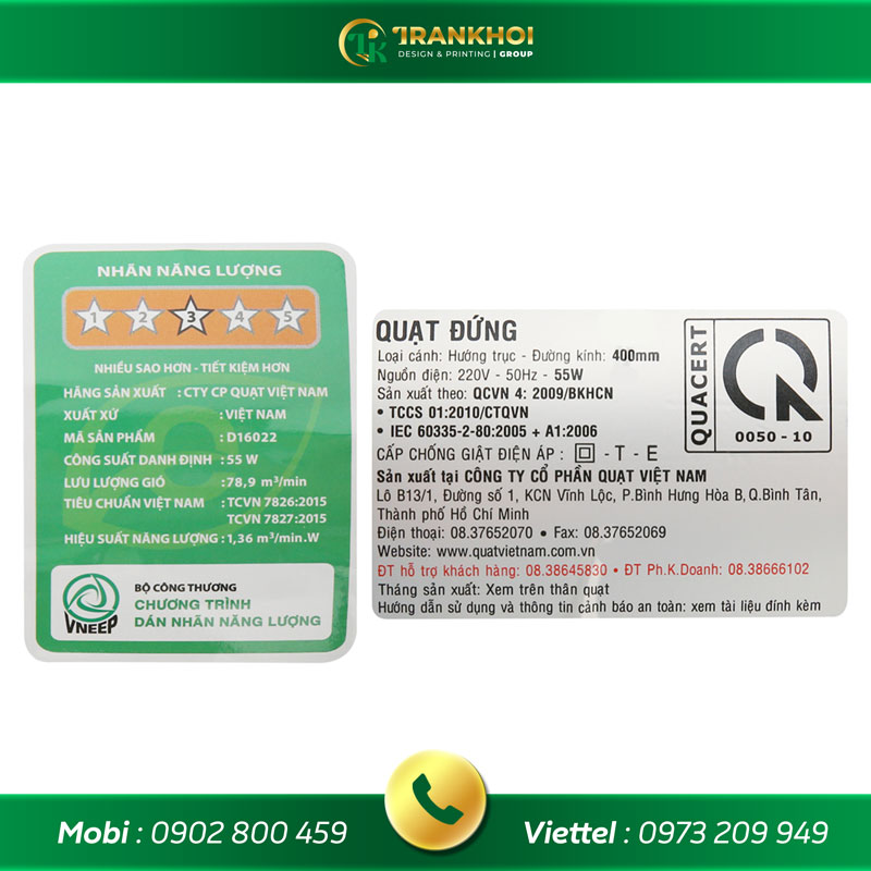 decal điện gia dụng