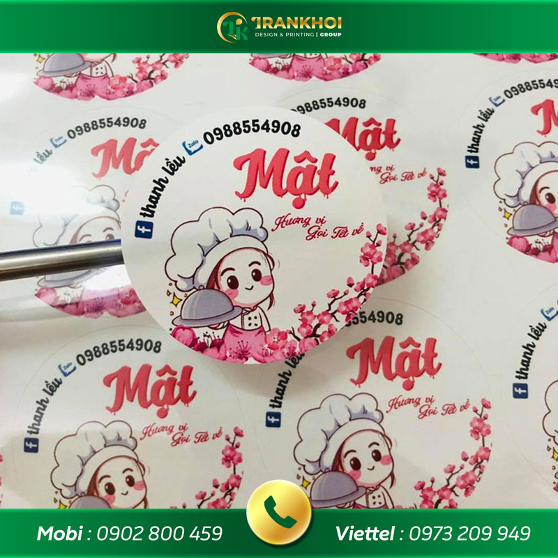 decal quán ăn gia đình 2