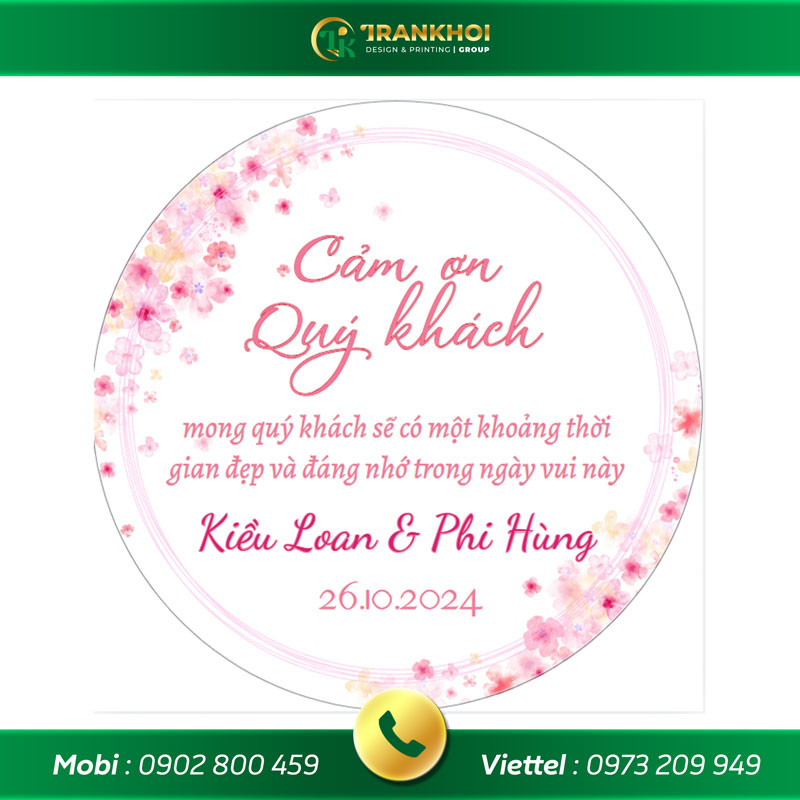 decal studio ảnh cưới
