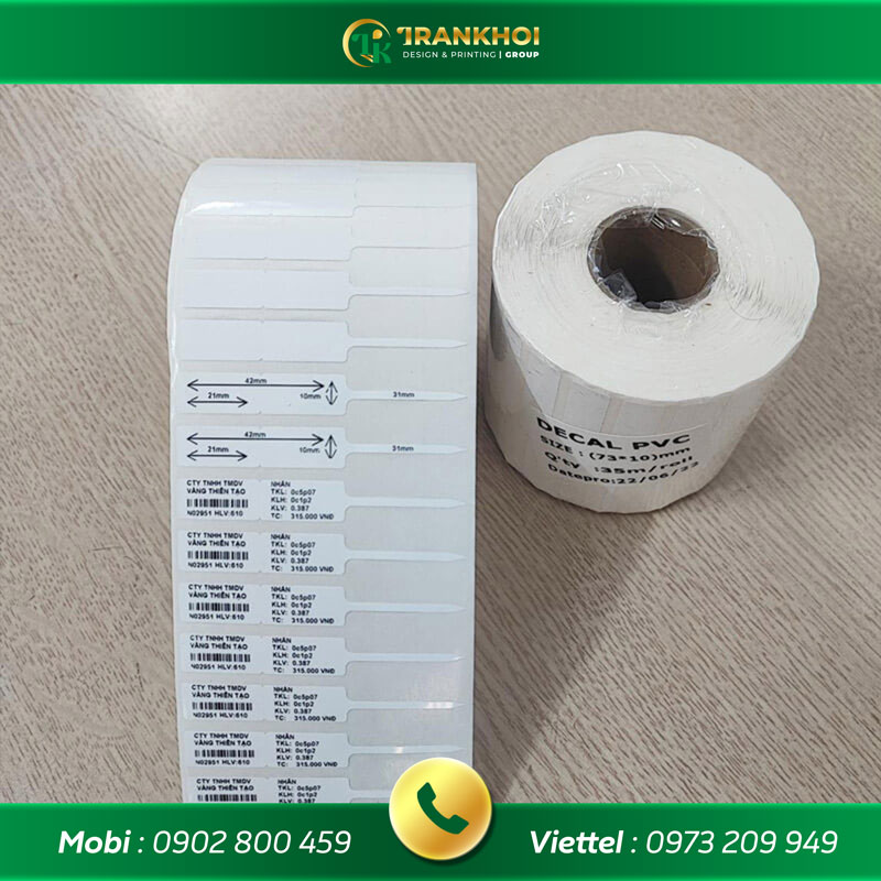 decal trang sức