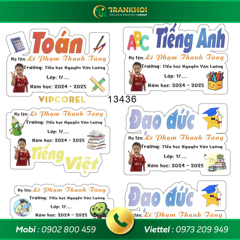 decal trường học