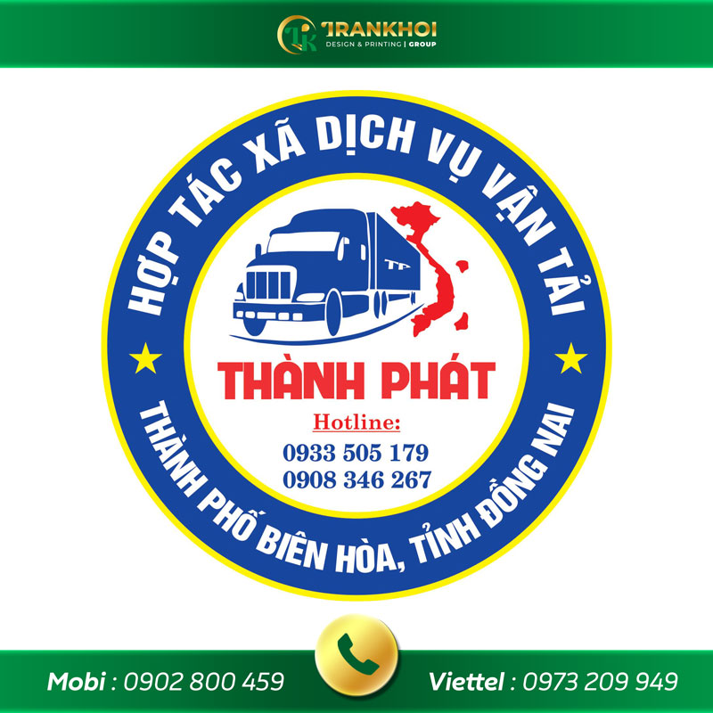decal vận tải