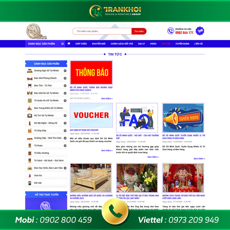 web đồ gỗ 3
