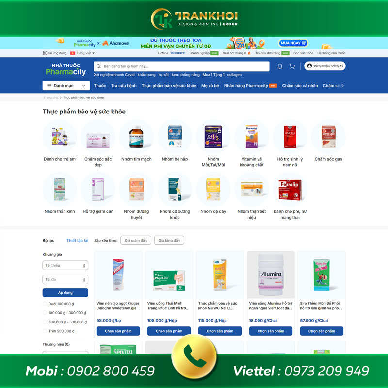 web nhà thuốc 2